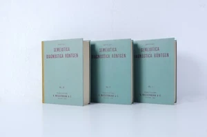 Semeiotica e Diagnostica Rontgen Wassermann Milano 1948 3 volumi Ruggero Balli - Imagen 1 de 11