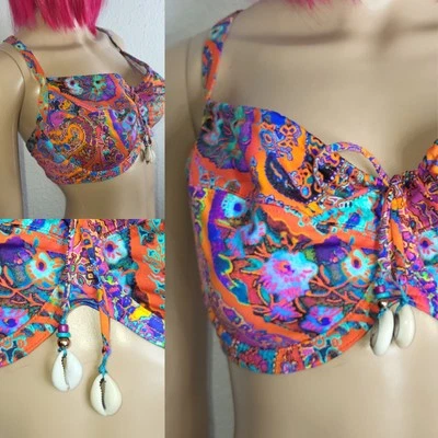 Luxus Bikini, Cyell, Größe 90/40, Cup D, Schwimm Bade Oberteil Top BH Damen neu - Bild 1 von 4