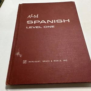 A L M Spanish Level One Hardcover (Audio Lingual Material) HC 1963 - Bild 1 von 14