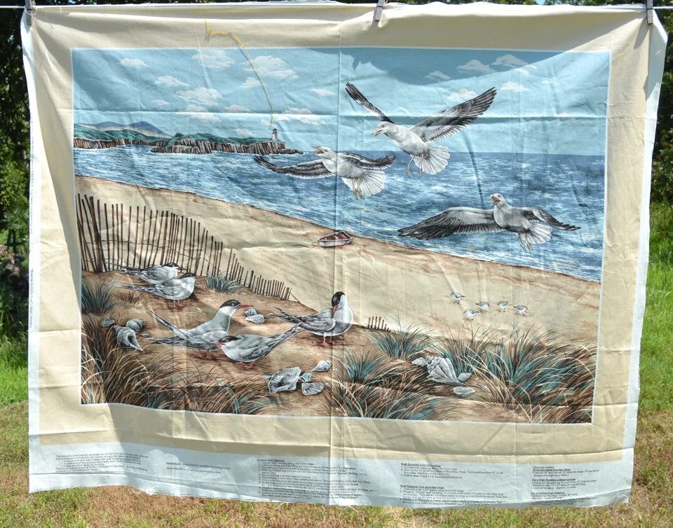 Shorebird Collection Quilt Top/Wall Hanging by Cranston - Image 1 of 1