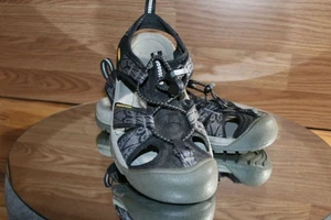 Keen Whisper Sandals Women 5 Waterproof Black Gray EU 35, 5211-BKGA SM 1009 - Picture 1 of 12