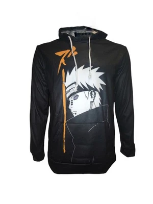 Naruto Pain Shippuden Manga Larga Negro Impresión 3D-NUEVO (Varias tallas) Foto 1 de 4