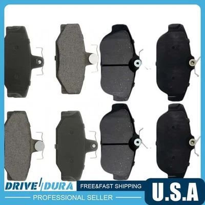 Front Rear Disc Brake Pad Set fits 1992-1997 Volvo 960 - Image 1 of 3