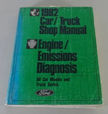 Officina Manuale/Manuale di Servizio Ford Motore Abgas MUSTANG Lincoln Cougar - Immagine 1 di 4