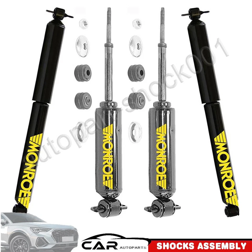 Amortiguadores delanteros traseros Monroe 37021 para Chevrolet Blazer 2000 2001 2002 Foto 1 de 4