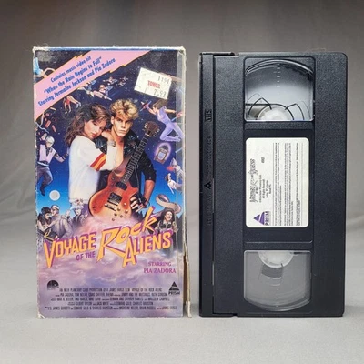 Voyage Of The Rock Aliens VHS 1984 Prism Pia Zadora Sci Fi Movie Rare Tested - Image 1 of 4
