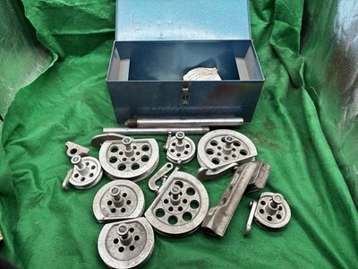 Kit dobladora de tubos de amplio rango IMPERIAL 1/4", 3/8", 1/2", 5/8" y 3/4" 7/8 Foto 1 de 4