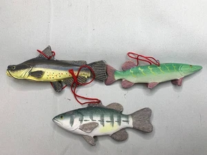Menge 3 Midwest of Cannon Falls Fisch Ornamente Welse - A12224 - Bild 1 von 5