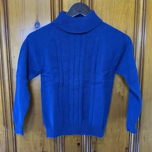 Kids Vintage 1980s Turtleneck Sweater - Picture 1 of 6