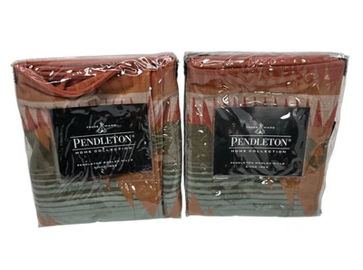 2 Pendleton Cloudcroft Wool Standard Shams Discontinued NIP Made in USA - Image 1 of 4