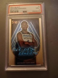 2023-24 Panini Select - Neon Icons Anthony Edwards #5 - Bild 1 von 3