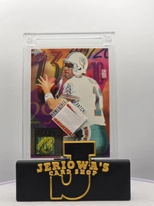 Jersey Fusion 2022 Football Miami Dolphins Dan Marino 1999 Nameplate Patch /25 - Picture 1 of 11