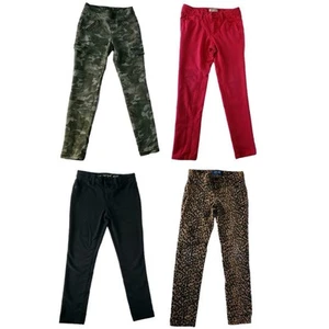 Justice, Cat & Jack, Old Navy, Cherokee Girl's Pants / Jeggings Lot Sz 8 Bundle - Picture 1 of 16