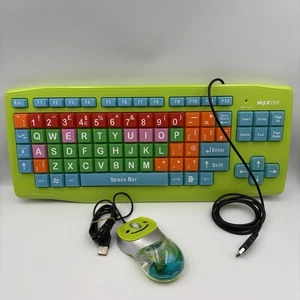 Maxtek Kids Clavier et Souris Multicolore Quesh 00904 Connexion USB - Photo 1/17