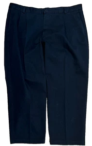 Pantaloni Dockers Khakis Surplus Twill Relaxed Fit neri plissettati uomo 44x30 pantaloni - Foto 1 di 9