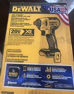 DeWalt DCF888B 20V MAX XR Tool Connect Impact Driver (Tool Only). MRSP $200 - Picture 1 of 1