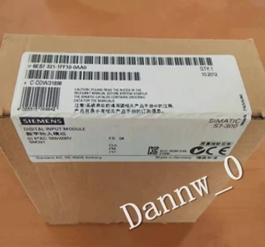 New in box Siemens 6ES7321-1FF10-0AA0 6ES7 321-1FF10-0AA0 Digital Input Module - Picture 1 of 1