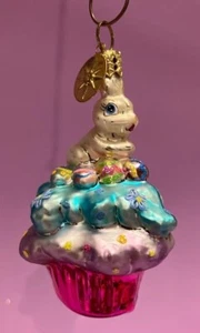 Radko Buttercreme Hase Edelstein Osterschmuck RAR - Bild 1 von 4