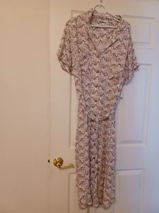 Sonoma Good For Life NWT Womens Size 2X Button Down Shirtdress - Picture 1 of 11