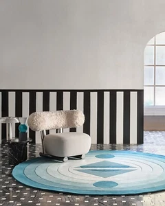 Hand Tufted, High-Quality Round Rug Made with 100%wool for Your Home Decor - Picture 1 of 3