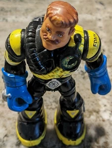 2001 Electronic Mattel Rescue Heroes Firefighter Figure Only - Picture 1 of 4