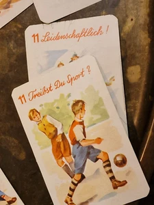 Vintage Kartenspiel für Kinder - Du fragst ich antworte - Picture 1 of 8
