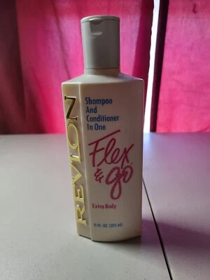 Vint. New Revlon Extra Body FLEX & Go Shampoo and Conditioner 2 in 1 11oz - Image 1 of 2
