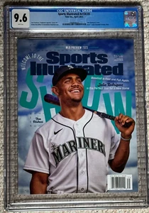 Julio Rodriguez CGC 9.6 Sports Illustrated Magazine 1st Cover, Newsstand - Picture 1 of 3