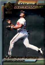 2000 Private Stock Extreme Action Atlanta Braves Baseball Card #1 Andruw Jones
