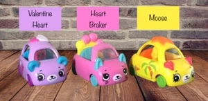 2019 McDonalds Happy Meal Cutie Cars Shopkins Vintage - Lot of 3 - Picture 1 of 16