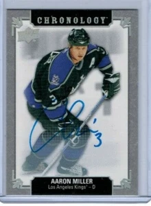 2019-20 Upper Deck Chronology Aaron Miller Franchise History Auto - Picture 1 of 1