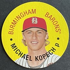 2017 Topps Heritage Minor League Edition #68TDC-9 Michael Kopech 1968 Discs RC 