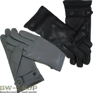 ORIGINAL BUNDESWEHR LEDERHANDSCHUHE WINTER GEFÜTTERT NEU BW HANDSCHUHE LEDER - Bild 1 von 3