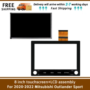 8" Autoradio LCD Touchscreen Digitizer Display 8740A130 für Mitsubishi Outlander - Picture 1 of 12