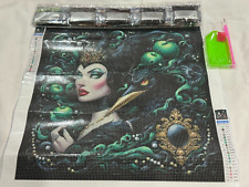 5D DIY Diamond Art Painting, Embroidery Kit Art Craft-Villain Maleficent