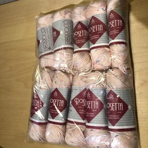 Lot of 10 Berroco Rosetta Mercerized Cotton Yarn Pink 50g 80yds Each #4098 *NEW* - Picture 1 of 3