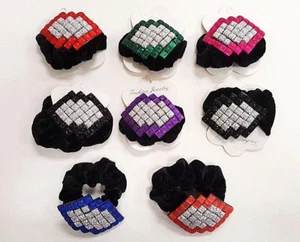 6pcs Women Girl Elegant Velvet Hair Scrunchies Scrunchy Ponytail Tie Lot 3" - Picture 1 of 4