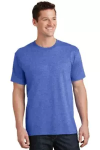 Port & Company PC54 Heather Colors 50/50 Cotton/Poly T-Shirt Soft Tee S-6XL - Picture 1 of 17