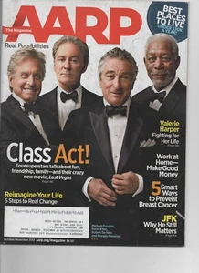 AARP Magazin - Douglas, DeNiro, Kline & Freeman Cover - Oktober/November 2013 - Bild 1 von 1