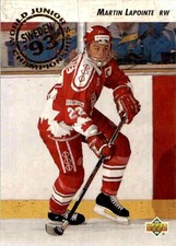 1993-94 Upper Deck World Junior Championships '93 Martin LaPointe #257