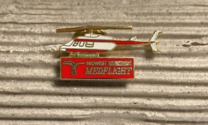 Midwest Med Flight Helicopter Pin - Picture 1 of 4