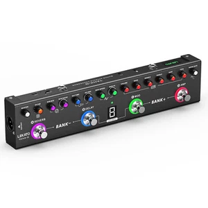 LEKATO Multi-Effects Guitar Pedal 36 Presets Reverb with Reverb/Delay/MOD/AMP - Picture 1 of 14