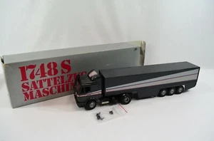 NZG 1748S Mercedes Benz Semi w Trailer #313 Sattelzug-Maschine Diecast Truck - Picture 1 of 12