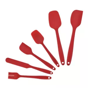Silicone Spatulas Set Pastry Brush Palette scraper Large n Small Baking Cooking - Picture 1 of 16
