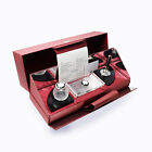 Montblanc Creation Lalique Limited Edition Desk Set - Ink Well - Blotter - Stand