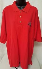 Puma Mens Red Tampa Bay Buccaneers Polo Shirt Size XL