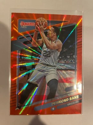 Desmond Bane Orange Laser 2021-22 Panini Donruss Basketball Card - Image 1 of 2