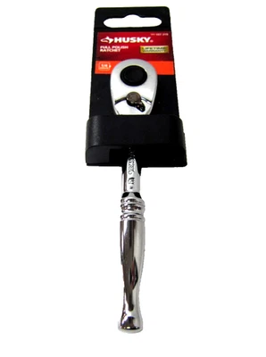 Husky 1/4 in. Full Polish 72 Tooth Ratchet 107 319 New-SEALED! - Image 1 of 4
