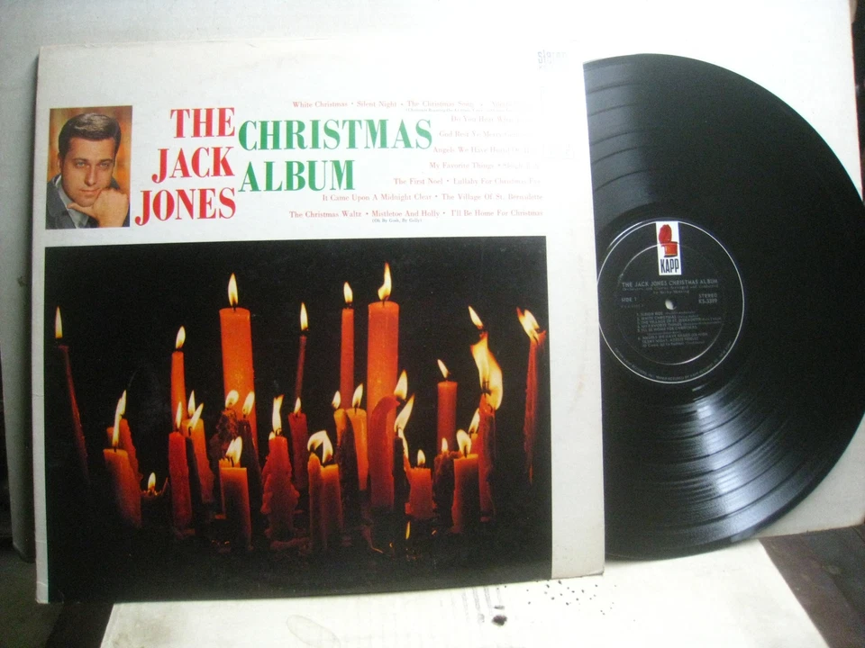 Jack Jones Christmas Album *Kapp KS-3399 LP stereo (NM-) - Image 1 of 1