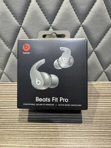 Beats by Dr. Dre Fit Pro True Wireless Earbuds - Sage Grey Sealed New - Picture 1 of 2